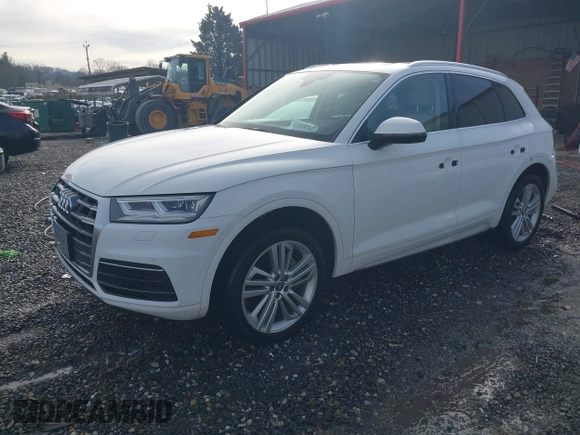 2018 Audi Q5 Premium Plus with VIN WA1BNAFY3J2006324, listed as a IAAI auction lot 41099767 with 52,332 mi miles. Bid and sale history available at carsss.com. Image 21.