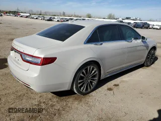 2019 Lincoln Continental Select with VIN 1LN6L9SK8K5601999, listed as a Copart auction lot 84455404 with 54,521 mi miles and Salvage Title. Bid and sale history available at carsss.com. Image 3.