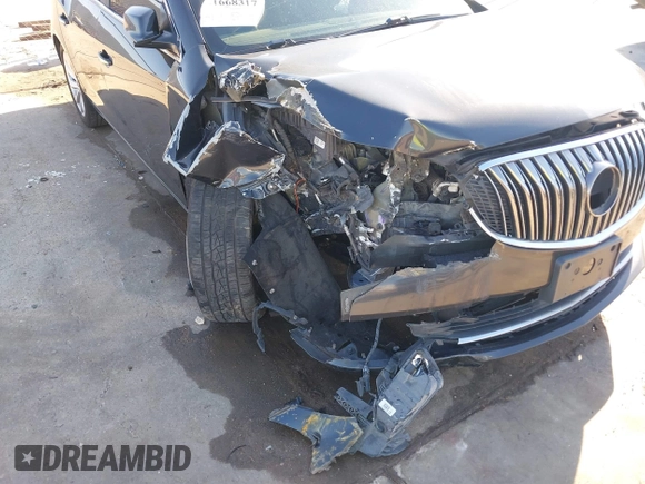 2015 Buick LaCrosse Leather with VIN 1G4GB5G31FF325974, listed as a IAAI auction lot 41668317 with 132,371 mi miles and . Bid and sale history available at DreamBid. Image 6.