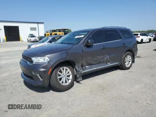 2021 Dodge Durango SXT Plus с VIN 1C4RDJAGXMC793518, выставлен на аукционе Copart как лот 52708205 с пробегом 36 788 миль миль и Списание • Salvage title. История ставок и продаж доступна на DreamBid. Изображение 1.