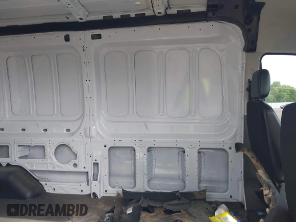 2022 Ford Transit Cargo with VIN 1FTBR1C83NKA81478, listed as a IAAI auction lot 42491735 with 12,902 mi miles and . Bid and sale history available at DreamBid. Image 8.