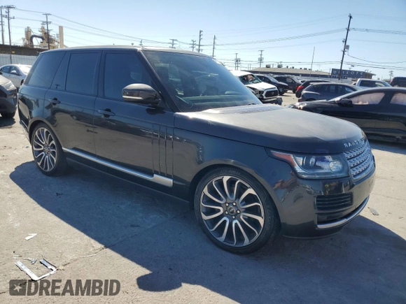 2014 Land Rover Range Rover HSE with VIN SALGS2WF8EA180385, listed as a Copart auction lot 46715155 with 122,293 mi miles and Clean Title. Bid and sale history available at DreamBid. Image 4.