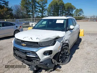 2023 Chevrolet TrailBlazer LT with VIN KL79MPSL9PB005849, listed as a IAAI auction lot 41666651 with 46,882 mi miles. Bid and sale history available at carsss.com. Image 6.