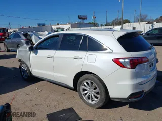 2017 Acura RDX w/Technology Pkg with VIN 5J8TB3H57HL023005, listed as a IAAI auction lot 41225342 with 1 mi miles. Bid and sale history available at carsss.com. Image 3.