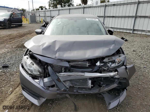 2018 Honda Civic Sedan LX with VIN 2HGFC2F52JH579605, listed as a Copart auction lot 52426104 with 78,989 mi miles and Non Repairable. Bid and sale history available at carsss.com. Image 5.