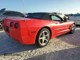 2000 Chevrolet Corvette with VIN 1G1YY32G9Y5105182, listed as a Copart auction lot 77605964 with 0 mi miles and Salvage Title. Bid and sale history available at carsss.com. Image 3.