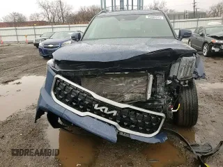 2023 Kia Telluride EX X-Line with VIN 5XYP3DGC7PG404463, listed as a Copart auction lot 49808315 with 24,306 mi miles and Salvage title. Bid and sale history available at DreamBid. Image 12.