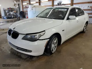 2008 BMW 5 Series 535xi with VIN WBANV93538CZ70418, listed as a Copart auction lot 47811245 with 181,109 mi miles and Salvage Title. Bid and sale history available at carsss.com. Image 1.