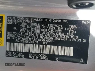 2015 Lexus RX 450h z VIN 2T2ZB1BA5FC001331, wystawiony jako Copart lot #57284795 z przebiegiem 62 660 mil mil oraz Szkoda całkowita • Salvage title. Historia ofert i sprzedaży dostępna na DreamBid. Obrazek 14.