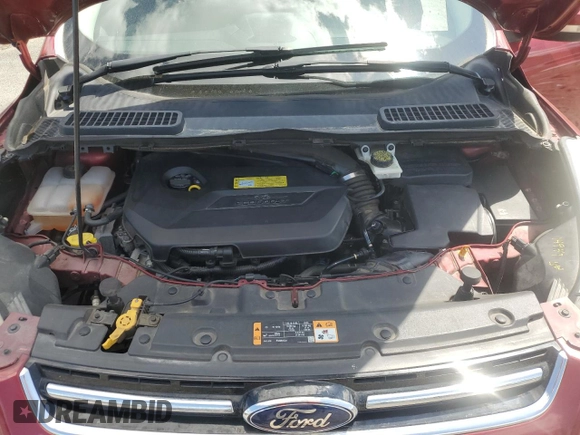 2014 Ford Escape Titanium with VIN 1FMCU0JXXEUD13856, listed as a Copart auction lot 52450165 with 116,183 mi miles and Clean Title. Bid and sale history available at carsss.com. Image 12.