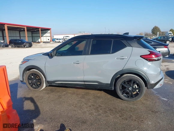 2022 Nissan Kicks SR with VIN 3N1CP5DV1NL475150, listed as a IAAI auction lot 40802669 with 55,940 mi miles. Bid and sale history available at carsss.com. Image 14.