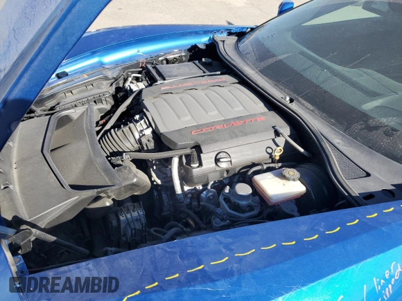 2014 Chevrolet Corvette 2LT with VIN 1G1YD2D78E5130055, listed as a Copart auction lot 88337585 with 18,191 mi miles and Salvage title. Bid and sale history available at DreamBid. Image 11.