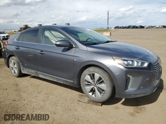 2018 Hyundai Ioniq Limited z VIN KMHC75LD8JU060649, wystawiony jako Copart lot #55171935 z przebiegiem 141 944 mil mil oraz Szkoda całkowita • Salvage title. Historia ofert i sprzedaży dostępna na DreamBid. Obrazek 4.
