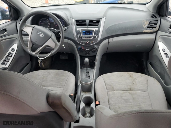 2017 Hyundai Accent SE with VIN KMHCT4AE2HU173802, listed as a Copart auction lot 51904125 with 113,547 mi miles and Salvage Title. Bid and sale history available at carsss.com. Image 8.