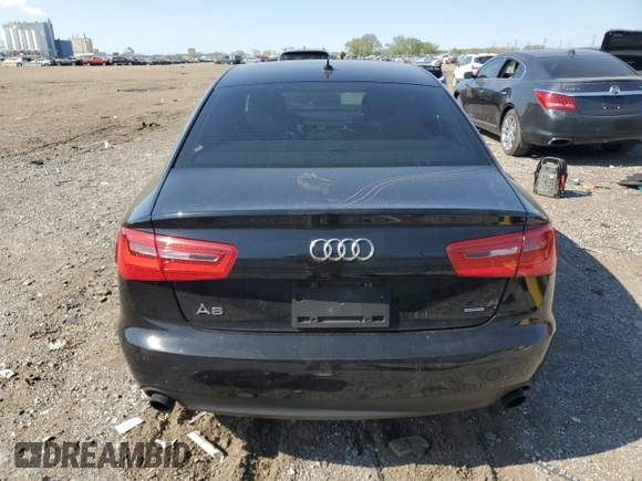 2015 Audi A6 Premium Plus with VIN WAUGFAFC9FN035214, listed as a Copart auction lot 56355095 with 164,766 mi miles and Salvage title. Bid and sale history available at DreamBid. Image 6.
