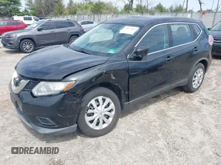 2016 Nissan Rogue S with VIN KNMAT2MV1GP633816, listed as a IAAI auction lot 42027961 with 165,430 mi miles and . Bid and sale history available at carsss.com. Image 2.