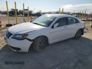 2014 Chrysler 200 Touring with VIN 1C3CCBBG8EN118581, listed as a Copart auction lot 50609465 with 109,330 mi miles and Salvage Title. Bid and sale history available at carsss.com. Image 1.