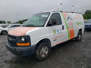 2006 Chevrolet Express Cargo z VIN 1GCGG25V161214847, wystawiony jako Copart lot #59890395 z przebiegiem 145 720 mil mil oraz Czysty tytuł • Clean title. Historia ofert i sprzedaży dostępna na DreamBid. Obrazek 1.