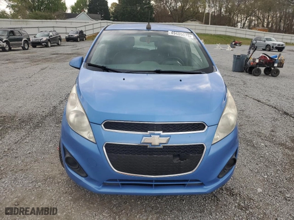 2014 Chevrolet Spark LS with VIN KL8CB6S93EC453808, listed as a Copart auction lot 49485075 with 0 mi miles and Salvage Title. Bid and sale history available at carsss.com. Image 5.