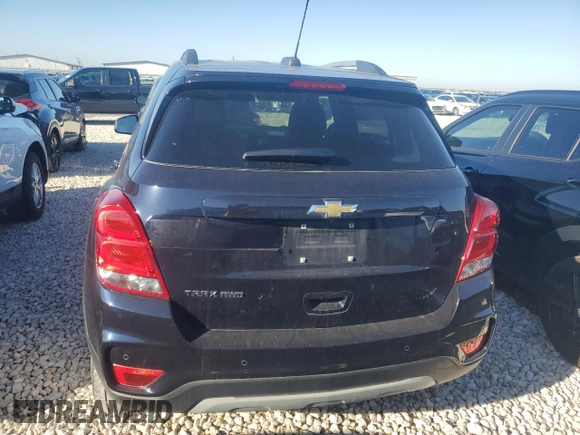 2022 Chevrolet Trax LT with VIN KL7CJPSM6NB535152, listed as a Copart auction lot 84301604 with 41,175 mi miles and Clean Title. Bid and sale history available at carsss.com. Image 6.
