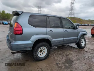 2006 Lexus GX 470 z VIN JTJBT20X360112578, wystawiony jako Copart lot #55975505 z przebiegiem 320 316 mil mil oraz Szkoda całkowita • Salvage title. Historia ofert i sprzedaży dostępna na DreamBid. Obrazek 3.