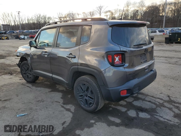 2018 Jeep Renegade Sport with VIN ZACCJBAB7JPH36435, listed as a Copart auction lot 87924455 with Not provided miles and Salvage title. Bid and sale history available at DreamBid. Image 2.