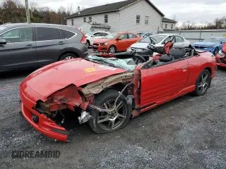 2001 Mitsubishi Eclipse GT with VIN 4A3AE85H41E089916, listed as a Copart auction lot 77543773 with Not Provided miles and Salvage Title. Bid and sale history available at carsss.com. Image 1.