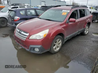 2014 Subaru Outback Premium with VIN 4S4BRBCCXE3208324, listed as a Copart auction lot 45518065 with 187,690 mi miles and Salvage Title. Bid and sale history available at DreamBid. Image 1.
