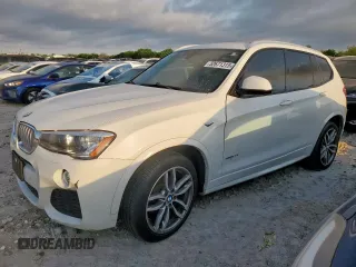 2016 BMW X3 sDrive28i with VIN 5UXWZ7C53G0M83959, listed as a Copart auction lot 52671315 with 150,326 mi miles and Clean Title. Bid and sale history available at DreamBid. Image 1.
