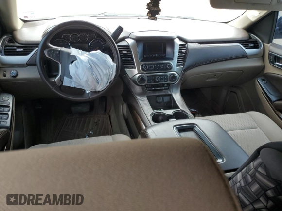 2015 Chevrolet Tahoe LS with VIN 1GNSCAKC5FR308614, listed as a Copart auction lot 60138355 with 145,797 mi miles and Salvage title. Bid and sale history available at DreamBid. Image 8.