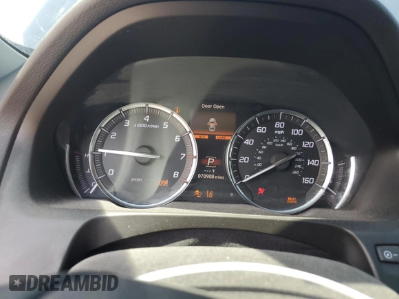 2020 Acura TLX Technology z VIN 19UUB1F5XLA012726, wystawiony jako Copart lot #61470585 z przebiegiem 70 908 mil mil oraz Nie do naprawy • Non repairable. Historia ofert i sprzedaży dostępna na DreamBid. Obrazek 9.