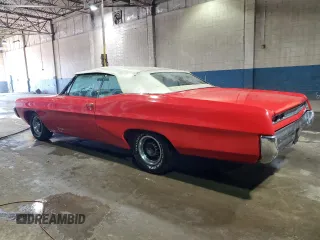 1967 Pontiac Bonneville z VIN 262677X151736, wystawiony jako Copart lot #53702455 z przebiegiem 55 561 mil mil oraz Tytuł czysty. Historia ofert i sprzedaży dostępna na DreamBid. Obrazek 2.
