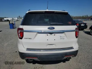 2018 Ford Explorer Limited with VIN 1FM5K7F80JGC22158, listed as a Copart auction lot 50599745 with 79,486 mi miles and Salvage Title. Bid and sale history available at carsss.com. Image 6.