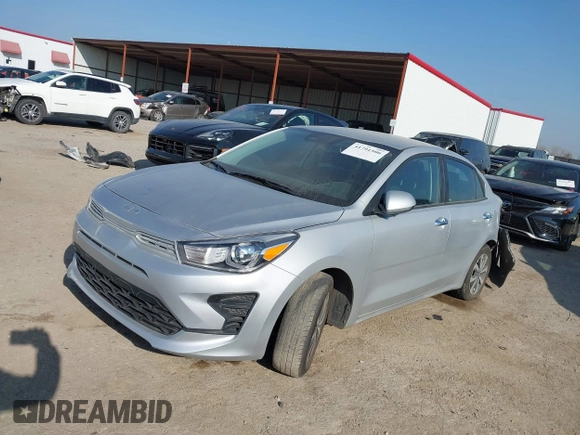 2022 Kia Rio S with VIN 3KPA24AD9NE441681, listed as a IAAI auction lot 41791506 with 35,913 mi miles and . Bid and sale history available at DreamBid. Image 17.