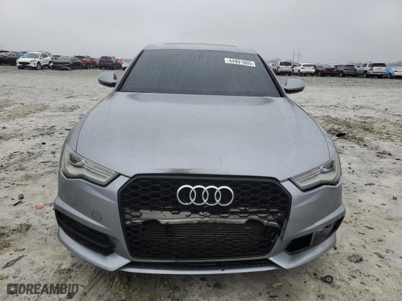 2018 Audi A6 Premium with VIN WAUC8AFCXJN009870, listed as a Copart auction lot 44991805 with 105357 miles and Salvage Title. Bid and sale history available at carsss.com. Image 5.