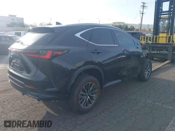 2023 Lexus NX with VIN 2T2GGCEZ7PC018994, listed as a IAAI auction lot 41528783 with 42,420 mi miles. Bid and sale history available at carsss.com. Image 4.