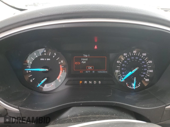 2014 Ford Fusion SE with VIN 3FA6P0H77ER375954, listed as a Copart auction lot 50797545 with 105,039 mi miles and Salvage Title. Bid and sale history available at carsss.com. Image 9.