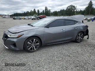 2021 Nissan Maxima SV with VIN 1N4AA6CV0MC504375, listed as a Copart auction lot 59573315 with 103,451 mi miles and Salvage title. Bid and sale history available at DreamBid. Image 1.