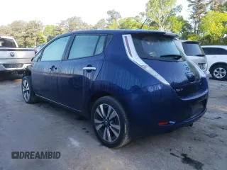 2017 Nissan LEAF SL with VIN 1N4BZ0CP7HC307611, listed as a Copart auction lot 47071833 with 60,553 mi miles. Bid and sale history available at carsss.com. Image 2.
