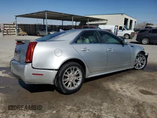 2012 Cadillac CTS Premium with VIN 1G6DS5E35C0158756, listed as a Copart auction lot 47560075 with 108,539 mi miles and Clean title. Bid and sale history available at DreamBid. Image 3.