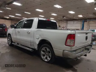 2019 Ram 1500 Big Horn/Lone Star with VIN 1C6SRFFT7KN645776, listed as a IAAI auction lot 41395240 with 136,068 mi miles. Bid and sale history available at carsss.com. Image 3.