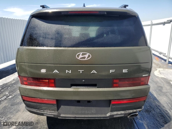 2025 Hyundai Santa Fe SEL with VIN 5NMP2DGL2SH083708, listed as a Copart auction lot 50188435 with 13,332 mi miles and Clean Title. Bid and sale history available at carsss.com. Image 6.