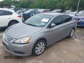 2014 Nissan Sentra S with VIN 3N1AB7AP5EL691056, listed as a IAAI auction lot 42118991 with 129,023 mi miles and . Bid and sale history available at DreamBid. Image 2.