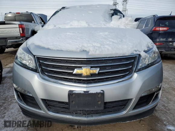 2015 Chevrolet Traverse LT with VIN 1GNKVGKDXFJ312453, listed as a Copart auction lot 45492385 with 135,295 mi miles and Salvage Title. Bid and sale history available at DreamBid. Image 5.