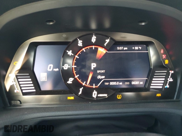 2024 Toyota Supra 3.0 with VIN WZ1DB0G0XRW067010, listed as a Copart auction lot 46919905 with 6,381 mi miles and Salvage title. Bid and sale history available at DreamBid. Image 9.