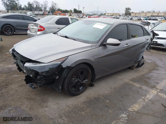 2023 Hyundai Elantra Preferred with VIN KMHLM4AG5PU446549, listed as a IAAI auction lot 41775297 with 26,025 mi miles. Bid and sale history available at carsss.com. Image 18.
