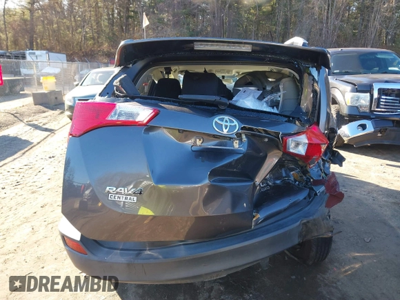2014 Toyota RAV4 LE with VIN JTMBFREV9E5030687, listed as a IAAI auction lot 41095249 with 53,726 mi miles and . Bid and sale history available at DreamBid. Image 16.