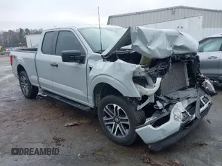 2023 Ford F-150 XL with VIN 1FTEX1EPXPFB16102, listed as a IAAI auction lot 41544485 with 18,460 mi miles and . Bid and sale history available at DreamBid. Image 1.