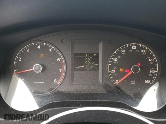 2011 Volkswagen Jetta SE with VIN 3VWDZ7AJ9BM320146, listed as a Copart auction lot 58521605 with 164,045 mi miles and Salvage title. Bid and sale history available at DreamBid. Image 9.