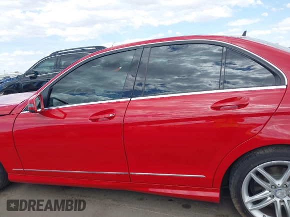 2013 Mercedes-Benz C-Class C 250 Sport with VIN WDDGF4HB0DA807120, listed as a IAAI auction lot 42041982 with 132,810 mi miles. Bid and sale history available at carsss.com. Image 15.